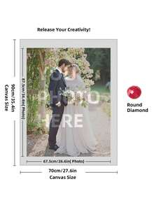 Custom Diamond Painting Kits For Adults Personalized Diamond Art From Photo Text Customized Diamond Painting For Home Decor Round Square Drill 12x16 Inch Diamond Painting Art Kits For Adults Accessories Pen Storage Club Dotz Arts Kit Dots Paintings Tools ,For Family ,Diy Kits - Multicolor - View 65