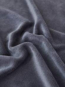 2pcs/Set Dark Gray Super Soft Velvet Warm Fuzzy Plain Pillowcases Crystal Fleece Pillow Cover Cozy Comfy Lightweight Bedding Envelope Closure Solid Color Bed Pillow Cover, For Bedroom Dormitory Bedding Back School Bedding Twin Queen King Size