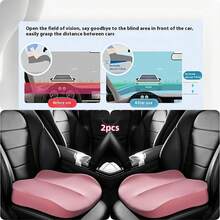 1件/2件记忆海绵汽车座垫 - 人体工学汽车座椅、办公椅、实验室凳、轮椅、飞机椅、办公椅、电脑椅座垫 - 黑色 - 查看 11