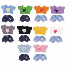 17cm 1st/2nd/3rd Generation Raboo Plush Doll Clothes, Cute Women's Casual Dress Set Suitable For Raboo Doll - Multicolor - View 6