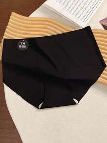 3pcs Seamless Comfortable Thong Panties, Solid Color, Seamless Sexy Underwear - Multicolor - View 5