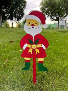 40 cm świąteczna choinka z reniferem Świętego Mikołaja, żelazna dekoracja artystyczna, odpowiednia do domu, ogrodu, dekoracji świątecznych i zewnętrznych