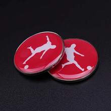 1/2/5pcs Football Match Training Referee Coin Toss Flippers, Side Marker, Referee Equipment, Ball Retriever