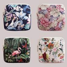 1pc Portable Feminine Care Products Storage Pouch - Discreetly Stores Sanitary Pads, Menstrual Cups, Nursing Pads, Tampons, Serves As A Makeup Bag, Waterproof, Convenient For Travel, Easy To Clean, Designed For Women - Multicolor - View 3