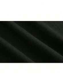 Camiseta de manga corta con silueta de gato linda para hombres y mujeres amantes de los gatos, negra, talla S - Negro - Ver 6