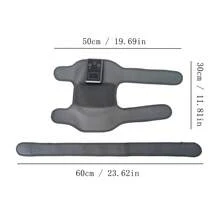 1pc/Pair Knee Massager With Heating And Vibration Function, Relieve Pain, 4 Heating Modes And 3 Massage Modes, Adjustable For Knee/Elbow/Shoulder, Wireless Rechargeable Heated Knee Brace, Suitable For Both Men And Women, Essential For Keeping Warm In Winter