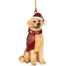 Adornos navideños con diseño de Perros, , Color Completo, 1(Golden Retriever) - Tipo 17 - Ver 2