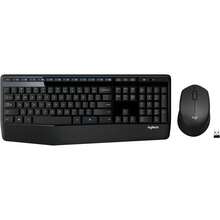Logitech Logitech MK345 Wireless Keyboard And Mouse Combo With Palm Rest, 2.4 GHz USB Receiver, Compatible With PC, Laptop