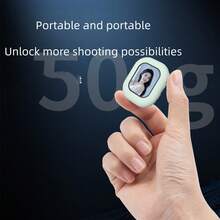 Kabelloses hochauflösendes Selfie-Bildschirmfreigabegerät, geeignet für iPhone und Android - Echtzeit-Spiegelfotografie, kompaktes und tragbares Design, stilvolle Accessoires, robuste Konstruktion, Inhaltserstellende