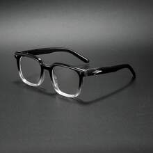 HBK 时尚光学镜架新款 TR90 方形大框复古艺术装饰休闲透明眼镜男女通用，户外旅行假日街头摄影购物节礼物 - K39922 - 查看 28