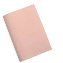 1件定制韩国PU皮革书套，个性化书签，简约纯色笔记本皮套，可替换封面，家用办公两用，办公装饰 - 彩色 - 查看 15