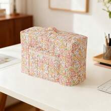 Multipurpose Sewing Bag Floral Tool Bag Large Capacity Sewing Bag Organizer Portable Totes For Home Use - Multicolor - View 3
