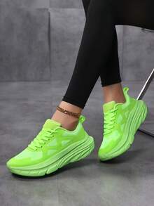 Nuevos zapatos para correr con suela gruesa, cómodos, transpirables y ligeros, zapatillas deportivas para parejas