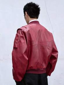 Men Jackets And Coats - Rojo - Ver 6