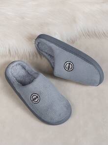 نعال داخلية دافئة للرجال للاستخدام اليومي، خريف/شتاء