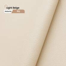 Extendable Dining Table And Chairs Set Of 4, Oval Mable Effect Table With Upholstered Chairs For Dining Room (Beige PU, Set Of 4) - White Marble Table + 4 Beige PU Chairs - View 10