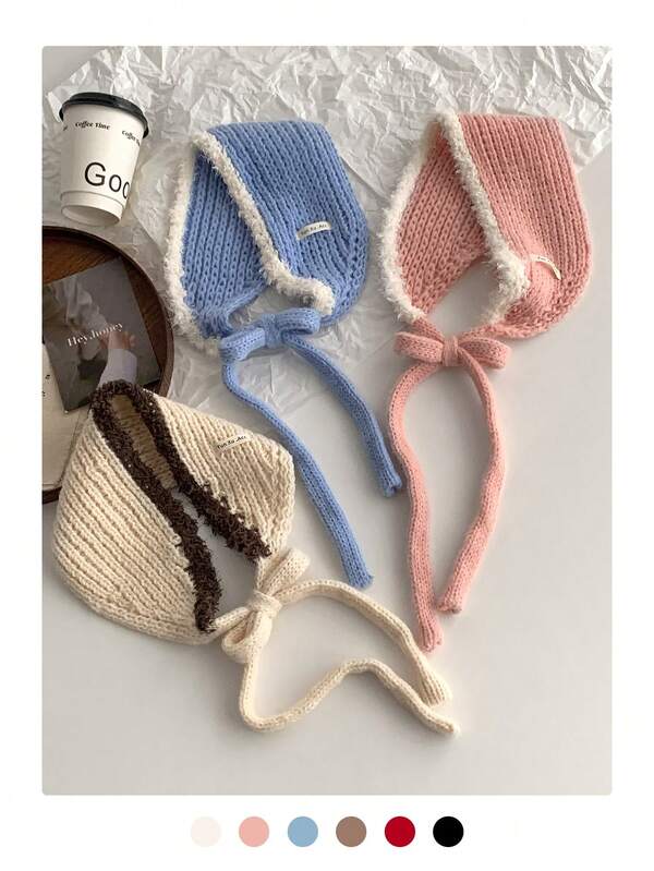 Thermal Lined Knit Headband - Thickened Winter Ear Warmer, Boho Chic Beanie Alternative For WomenThe Cozy Ribbon Headband | Plush Thermal Lined Ear WarmerLined Headband - Thick Knit