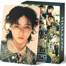 HOLLOW Album Photocards 127 PCS KPOP Photo Card Set Merch Boys And Girls Card Set 55 PCS Photocard And 40 PCS Stickers