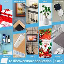 Heavy-Duty Waterproof Double-Sided Nano Tape (1/5/10 Meters Long, 1.2 Mm Thick) - Super Strong, Reusable And Multi-Purpose Adhesive - Multipurpose Removable Traceless Mounting Adhesive Tape For Walls,Washable Reusable Strong Sticky Strips Grip Tape-Perfect For Christmas Decorations And DIY Crafts, And A Must-Have For Everyday Household Use - Multicolor - View 8