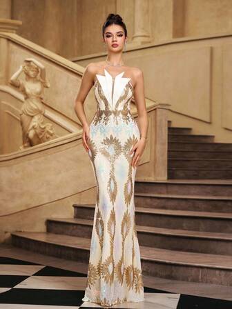 Blusa elegante de tejido trenzado sin espalda de unicolor para mujer