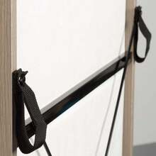 AKTIVE Max Home Cómoda dormitorio multiusos, Gris y blanco, 6 cajones de tela ligeros, 114x30x70 cm, Estructura madera, Sistema de almacenaje, Organización hogar, Decoración, Mueble vestidor (18415)