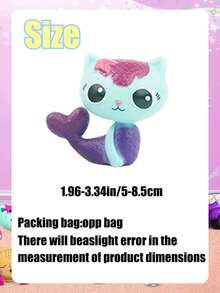 Figura de Gabby's Dollhouse, figura Gashapon modelo D de Gabby, estilo aleatorio, adecuada para decoración de mesa, decoración de habitación y piezas de automóvil. Este es un gran proyecto de decoración, un regalo de cumpleaños o festival perfecto, lo que lo convierte en un regalo ideal para familiares y amigos. - Multicolor - Ver 3