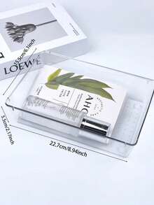 1 szt. 1/2/3-poziomowa skrzynka do przechowywania na biurko, półka łazienkowa, uchwyt na kubek, tacka, organizer na kosmetyki, przezroczysty organizer na biurko, łatwy w montażu, odpowiedni do biura, gabinetu, łazienki, sypialni, przechowywania przedmiotów, wystroju mebli, wystroju pokoju, akcesoriów łazienkowych