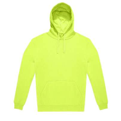 Spiro Unisex Adult ID.223 Hoodie (Acid Lime) - 50% Ringspun Cotton/50%  Polyester - 280gsm - (RW10541)