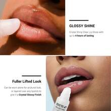 Buy One Get One Free Crystal Clear Moisturizing Lip Gloss 2-In-1 - Intense Hydration, Line-Softening Primer, High-Shine Finish - Luxurious Lip Care Set, -Double The Gloss, Double The Happiness For Women And Girls