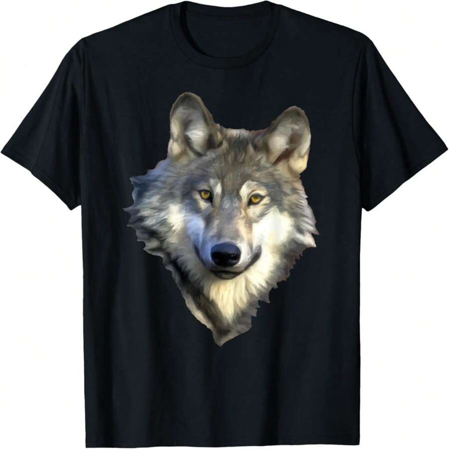 Grey Wolf T-Shirt - Black 29 - View 1