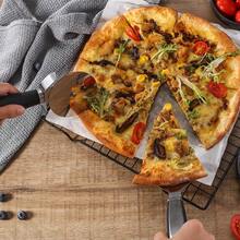 Customized Stainless Steel Pizza Knife, Bread Knife, Pizza Cutter Wheel, Cheese Slicer, Baking Tool - Stainless Steel - View 2