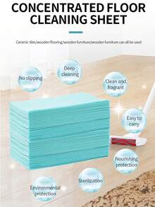 30/50 buc fulgi de curățare a podelelor din spumă, decontaminare concentrată pentru gresie, lemn, baie, mașină - accesorii pentru scule de curățare neîncărcate, eliminare puternică a mirosurilor, albastru