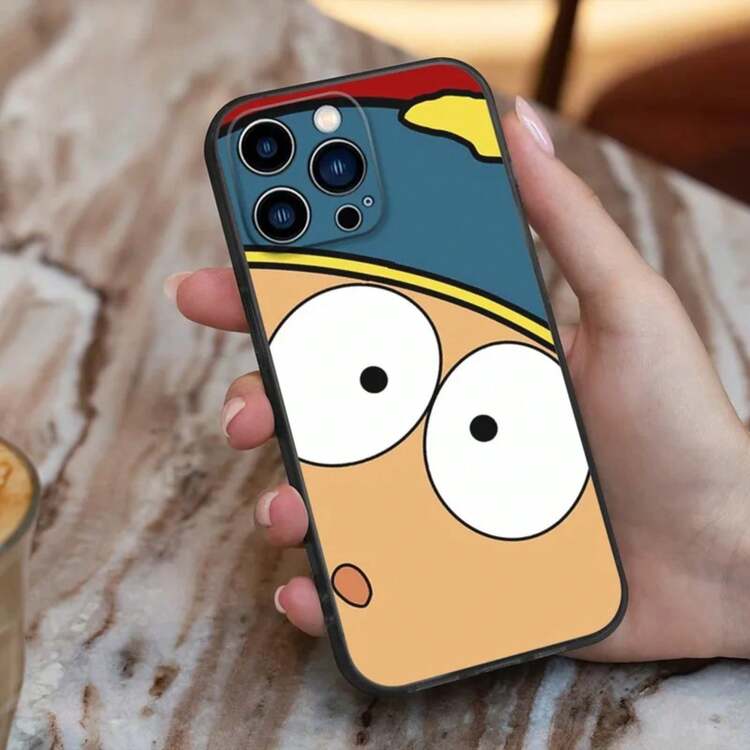 Cartoon S-South Park Phone Case Covercompatible with  16,15,14,13,12,11,Pro,X,XS,Max,XR,Plus,Mini Soft Silicone Black Shockproof TPU, 17 Hülle, 17 pro Hülle, 17 promax Hülle - Z4 - Übersicht 10