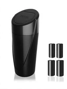 2pcs/1pc Car Trash Can With Lid, Car Trash Can Cup Holder, Portable Leak-Proof Car Garbage Can With Trash Bags, Front/Rear Seat Car Organizer Box, Suitable For Car, Home, Office - one-size - View 21