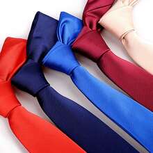 Men Solid Classic Ties Formal Striped Business 8cm Slim Necktie For Wedding Tie Skinny Groom Cravat