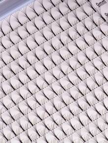 800PCS 20 Rows XXL Tray Long Stem 5D Narrow Fans,400 PCS Wide Fans, Ultra-Light Volumized Soft Ultra Dark Flat Stem Base Imported Korean PBT Fiber Premade Volume Fans Eyelash Extensions 0.07 C D Curl 8-15mm Mixed Trays Handmade Individual Lash Premade Fans Eyelash Extensions For Beauty Salon Premium Professional