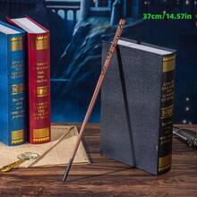 Warner Bros Varita mágica de Harry Potter, Varina de mago para actuaciones en el escenario, Accesorios perimetrales de películas de Potter con núcleo metálico, mejora la durabilidad y la actuación anti-rotura [Garantía genuina] - Varitas de la profesora McGonagall, Varillas de Hermione, Perfectamente adecuadas para fiestas navideñas, actuaciones teatrales, accesorios de cosplay, colección y regalos