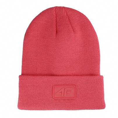 4F U319 Logo Beanie (Red)