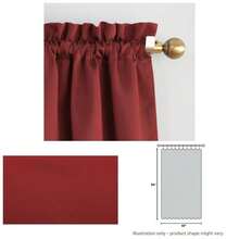 Rojo + 101.6An x 213.4Al cm (1 Paneles)