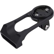 Dioche Soporte de Extensión ara Bicicleta, Soporte de Montaje en Computadora para Bicicleta, Soporte de AleacióN De Aluminio, Ciclismo, Soporte de Montaje para VáStago de Bicicleta(Negro) - 1 - Ver 6