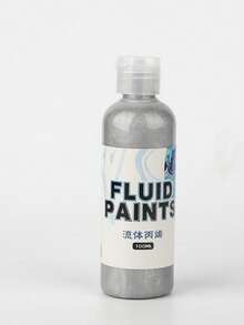 33厘米流体熊，100毫升流体丙烯颜料，DIY绘画雕塑手工绘画暴力熊模型娃娃父母装饰娃娃家居房间装饰，三种以上颜色，效果更佳，办公室、卧室、客厅、教室装饰，圣诞礼物，万圣节礼物 - 彩色 - 查看 13