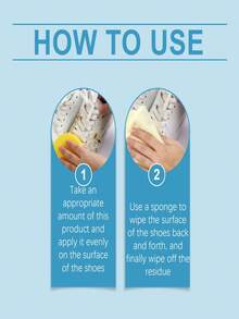 Sponge: 100G * 1 Jue-Fish White Shoe Cleaning Cream Interest-Free Shoe Cleaner No-Wash Clothing Cleaner Portable No-Wash Clothing Cleaner Powerful Stain-Removing Shoe Cleaner Powerful Stain-Removing Clothing Cleaner