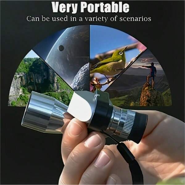 1/2 - Peluche de Stitch - Bubu - Juguete de boda - Juguete antiestrés - Juguete suave y lindo - Binoculares de bolsillo mini, monocular compacto 8x20, adecuado para caza, senderismo, observación de aves y exploración de la naturaleza