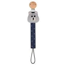 1pc Personalized Baby Pacifier Clip Cute Polka Dot Print Customized Patterns For Boys And Girls, Custom Baby Pacifier Clip Universal Soothing Clip, Suitable For Halloween, Baptism, Thanksgiving, Christmas Giftsbaby Shower Family Decorations Gifts - Multicolor - View 8