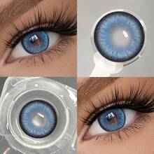 1 Paio Di Lenti A Contatto Colorate, Cosmetici Per Gli Occhi, Lenti Usa E Getta Annuali, Lenti A Contatto Morbide Di Bellezza, Dischi Pupillari