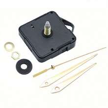 1set Diy Quartz Clock Kit With Black 22mm Clock Hands For Replacement, Wall Clock Accessories,Home Decor ,Room Decor Gifts Birthday Graduation Digital Clock Alarm Clock Bedroom Decor Dormitory Decor Back To School