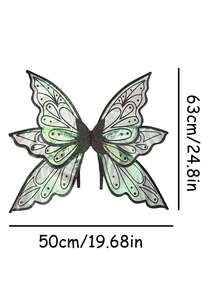 Fairy Wings For Adults Dress Up Sparkling Sheer Wings Butterfly Transparent Fairy Wings Costume For Women Costume Angel Wings For Women,Christmas Wings. - Multicolor a - View 10