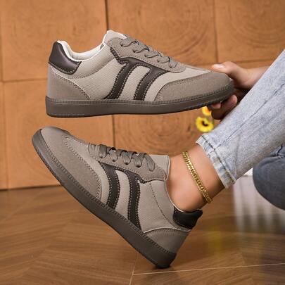 New Women's Soft Bottom Casual Sports Shoes, Lightweight & Comfortable Women's Sneakers, Flat Trainers