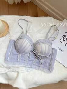 Popular Underwear For Small Breasts, Sexy Bra, Cleavage-Enhancing Bra, Gathered And Steel-Less