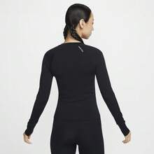 Áo thun Nike Pro Dri-FIT dài tay TFV7846-010 dành cho nữ - màu đen - Xem 2